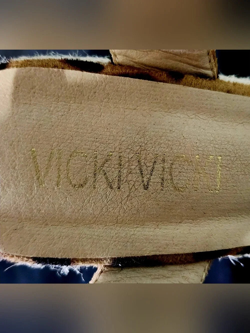 VICKI·VICKI | Leopard Print Platform Wedge Sandal | U.S. Women's 8.5/EU 39
